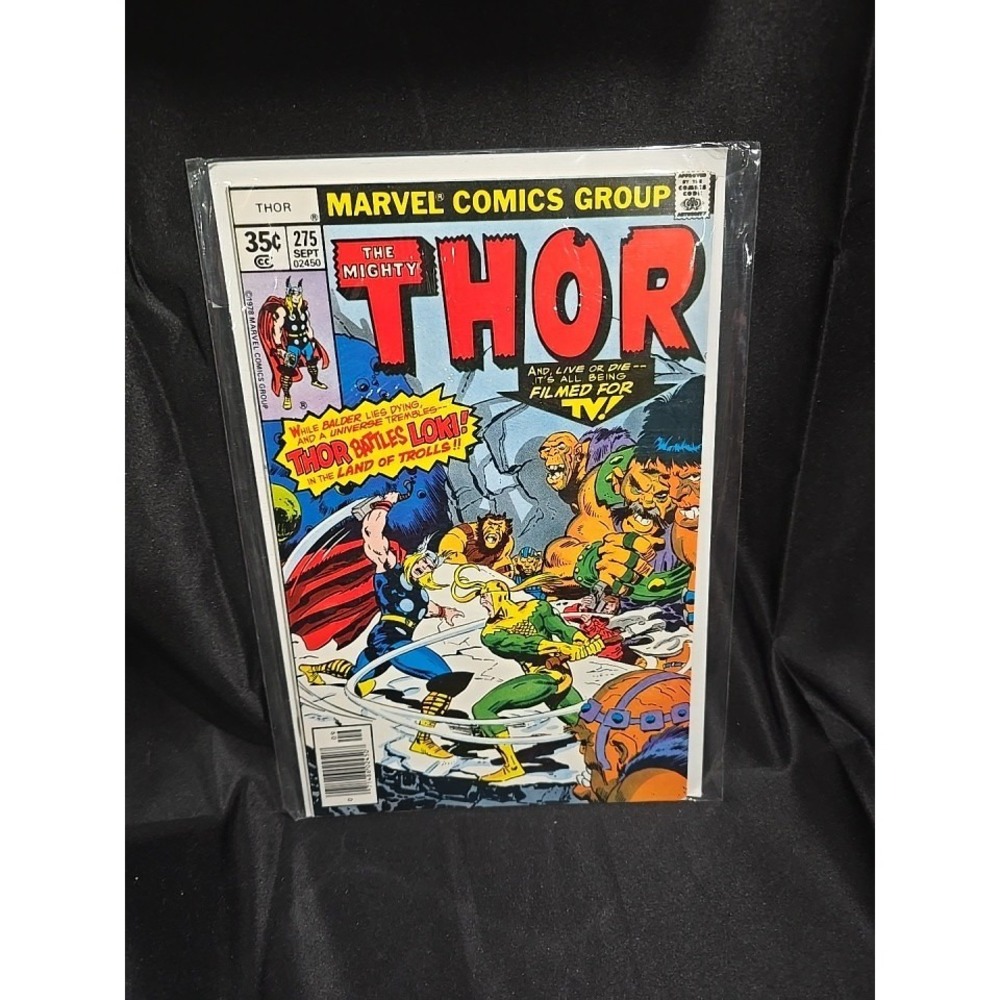 Sealed Thor #275 Marvel 1978 Loki Troll Cover Marvel Comics